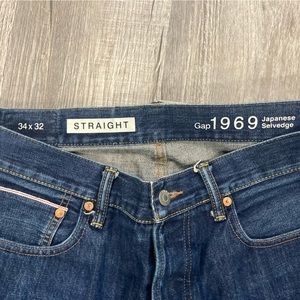 Gap Japanese Selvedge Denim Jeans
